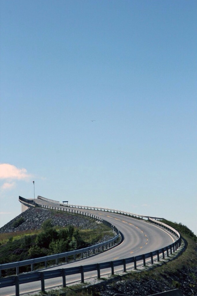Дорога в облака. The Atlantic road. Norway. 2011